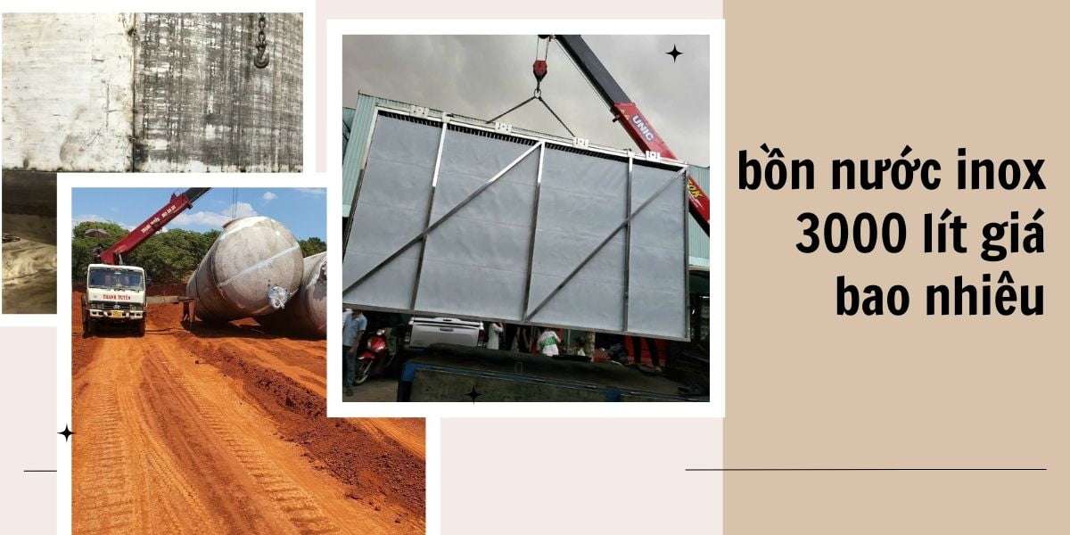 bồn nước inox 3000 lít giá bao nhiêu bồn nước inox 3000 lít giá bao nhiêu