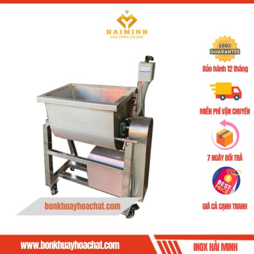 Máy Trộn Bột Làm Bánh Mì, Bánh Bao 5Kg Cho Gia Đình